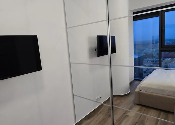 Apartment Hanza Tower Ajp Glamour High Floor Szczecin