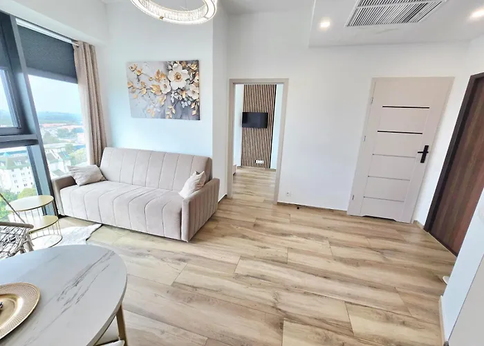 Hanza Tower Ajp Glamour High Floor Apartment Szczecin